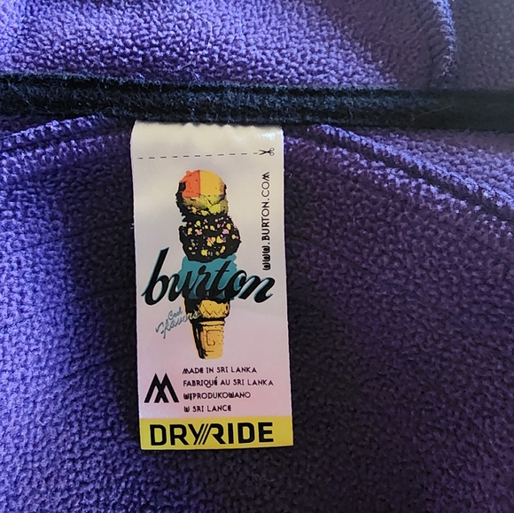 Burton Dryride Sweater  Size Medium EC - Picture 5 of 5